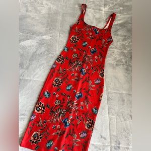 Zara fitted floral dress.